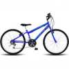 Bicicleta Aro 24 South 18 Marchas Freio V-brake - Azul Azul - Imagem 1