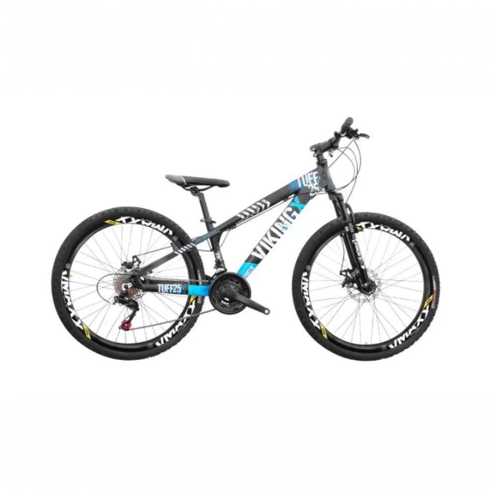 Bicicleta Viking Aro 26 Tuffx25/30 Vmaxx Freio A Disco 21V - Imagem zoom