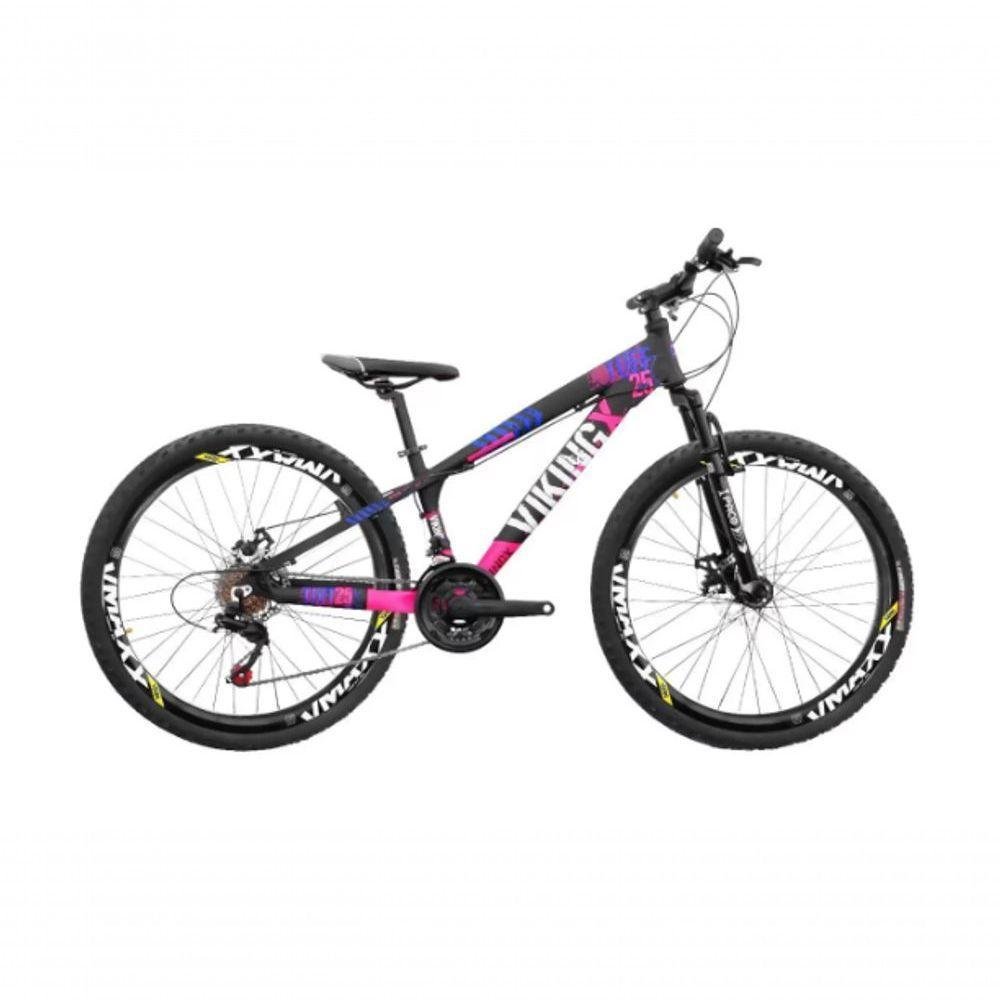 Bicicleta Viking Aro 26 Tuffx25/30 Vmaxx Freio A Disco 21V - Imagem zoom