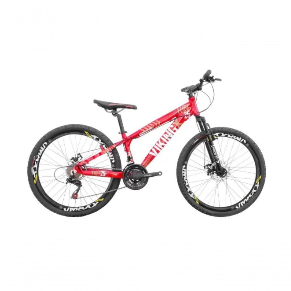 Bicicleta Viking Aro 26 Tuffx25/30 Vmaxx Freio A Disco 21V - Imagem zoom