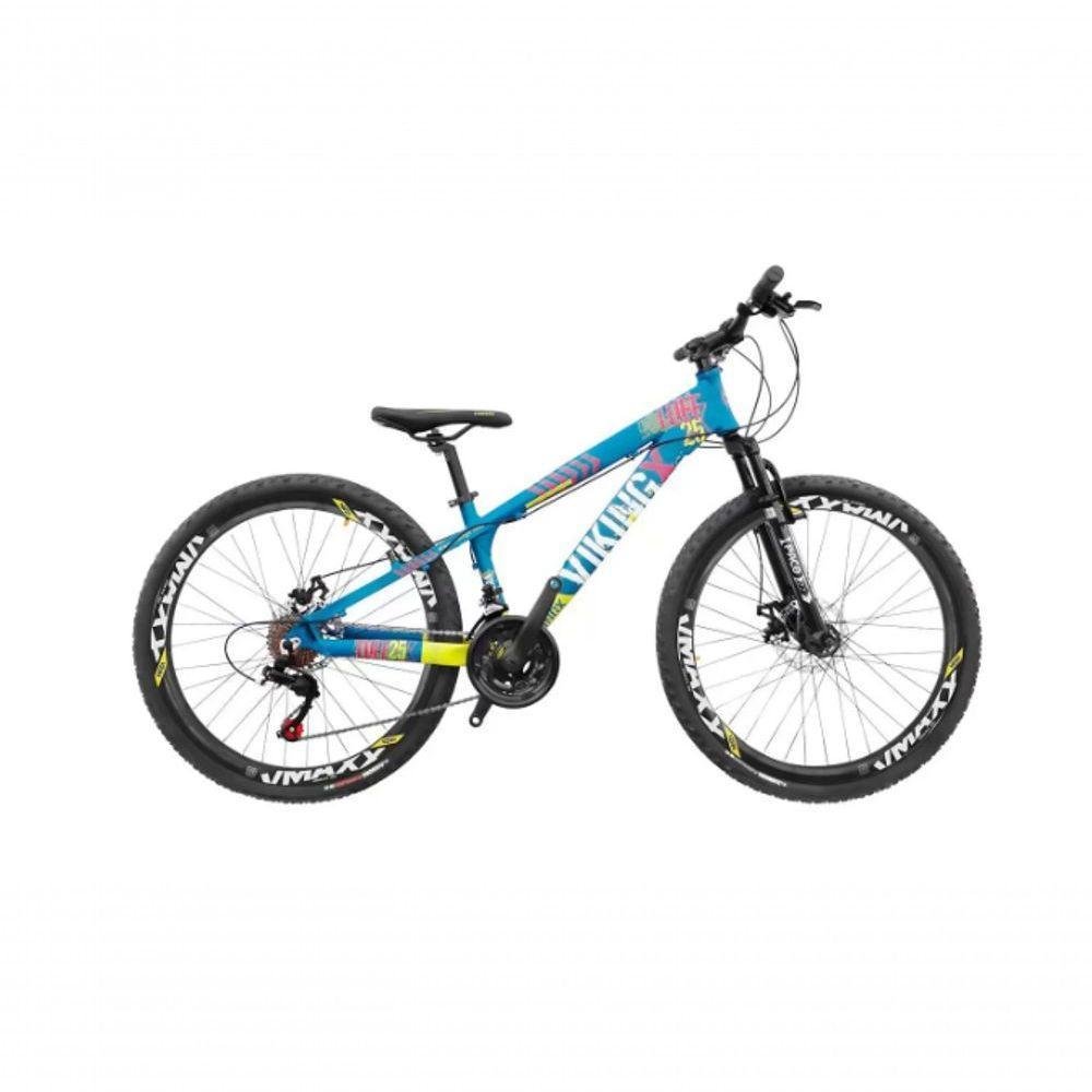 Bicicleta Viking Aro 26 Tuffx25/30 Vmaxx Freio A Disco 21V - Imagem zoom