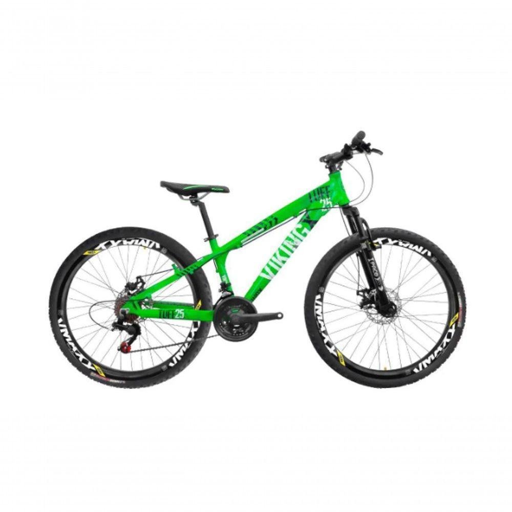 Bicicleta Viking Aro 26 Tuffx25/30 Vmaxx Freio A Disco 21V - Imagem zoom