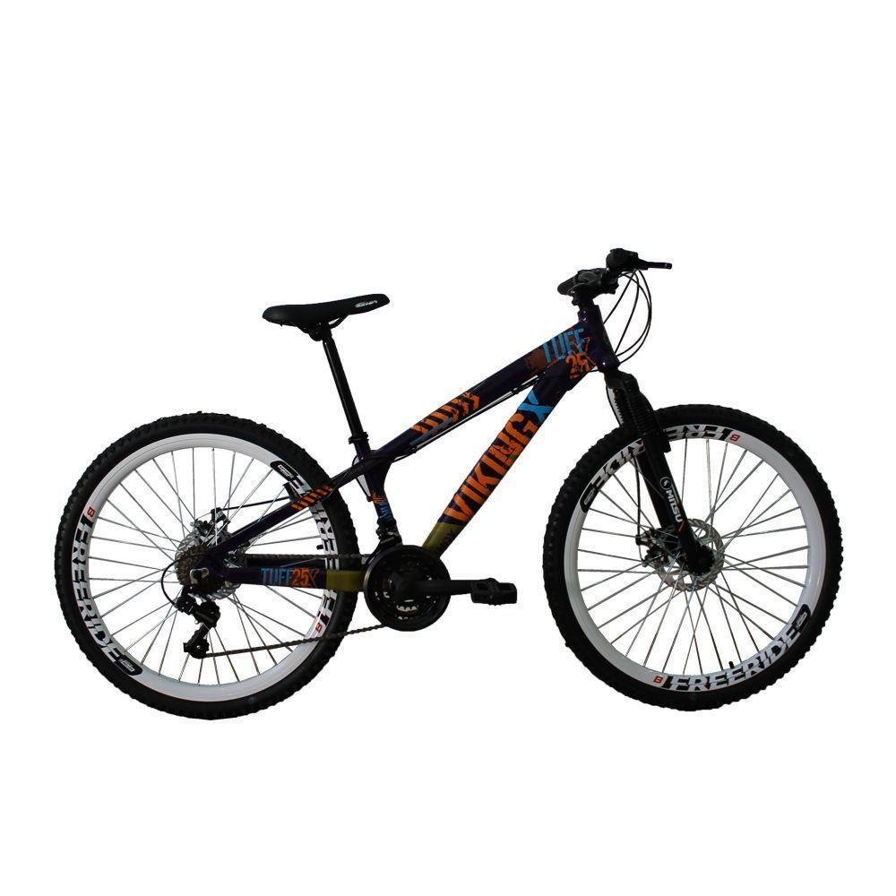 Bicicleta Viking X TUFF25 Freeride Aro 26 Freio a Disco - Imagem zoom