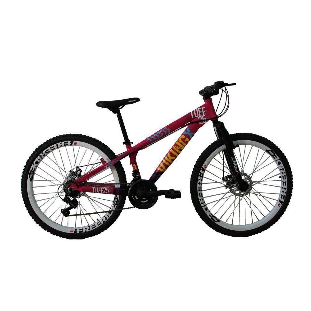 Bicicleta Viking X TUFF25 Freeride Aro 26 Freio a Disco - Imagem zoom