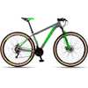 Bicicleta 29 Dropp Sx Evo 21V Câmbio Shimano Cinza+Verde - Imagem 2