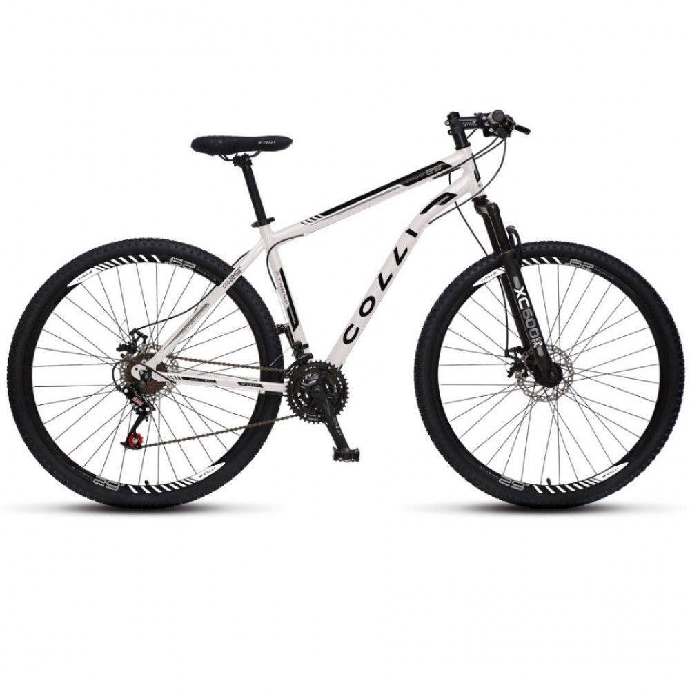 Bicicleta Colli Aro 29 Athena Freio A Disco Branco/bege - Imagem zoom