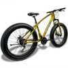 Bicicleta Fat Bike Gtr-x Aro 26 Freios Disco Alumínio Shimano Quadro 17 Dourado - Imagem 3