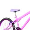 Bicicleta Aro 24 Alumínio + Kit Premium Rosa E Violeta - Imagem 4