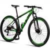 Bicicleta 29 Gt Sprint Mx7 24V Index Freio Disco Preto+Verde - Imagem 2