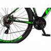 Bicicleta 29 Gt Sprint Mx7 24V Index Freio Disco Preto+Verde - Imagem 4