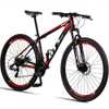 Bicicleta 29 Gt Sprint Mx7 24V Index Preto+Vermelho - Imagem 1