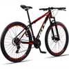 Bicicleta 29 Gt Sprint Mx7 24V Index Preto+Vermelho - Imagem 5