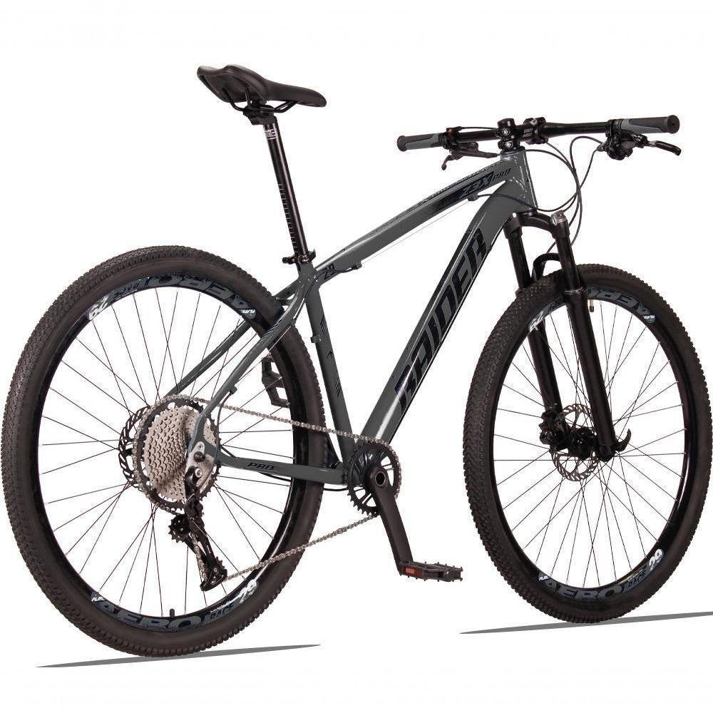 Bicicleta 29 Raider Z3X Pro 12V Grafite+Preto - Imagem zoom