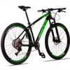 Bicicleta 29 Raider Z3X Pro 12V Preto+Verde - Imagem 1