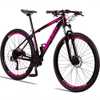 Bicicleta 29 Raider Z3X Pro 27V Câmbio Traseiro Preto+Rosa - Imagem 2