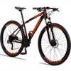 Bicicleta 29 Raider Z3X Pro 27V Preto+Laranja - Imagem 2