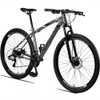 Bicicleta Aluminum Raider 24V Aro 29 Index Grafite+Preto - Imagem 1