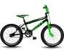 Bicicleta Aro 20 Gt Sprint Cross Infantil Freio V-brake Aro Aero Preto+verde - Imagem