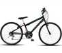 Bicicleta Aro 24 South 18 Marchas Freio V-brake - Preto Preto - Imagem