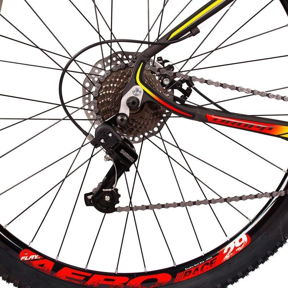 Bicicleta Dropp Z3 Aro 29 Câmbios Shimano Vermelho+amarelo DROPP BIKE-607862 - Imagem