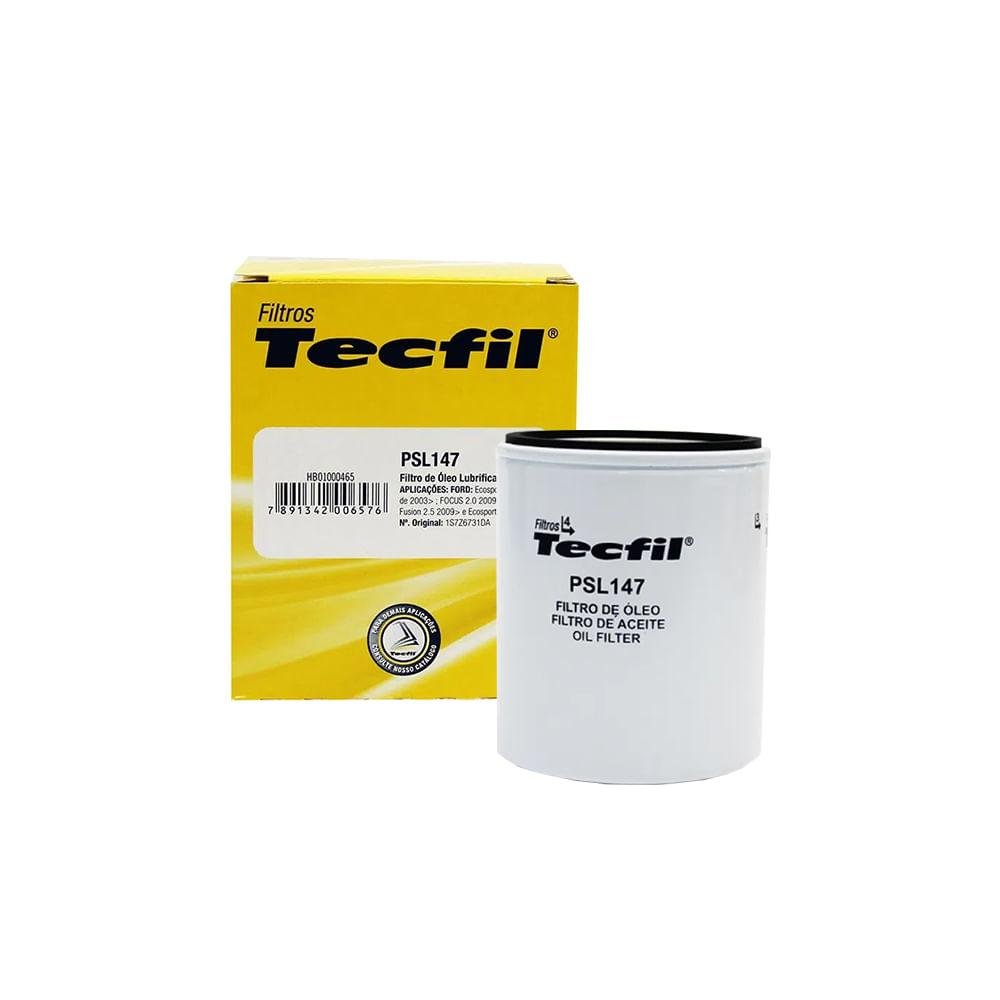 Kit filtros, ar do motor, combustível e óleo lubrificante Tecfil - Focus 1.0 16v Flex 2009 - Imagem zoom