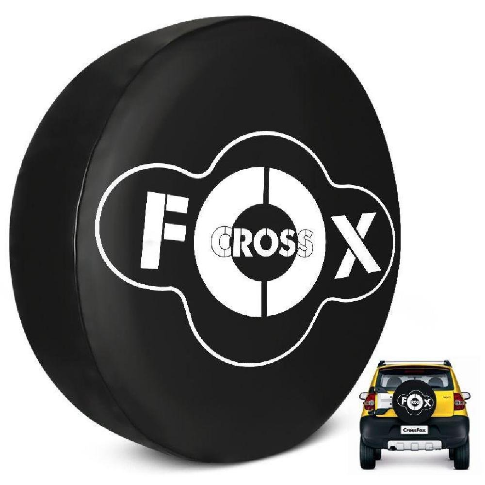 Capa de Estepe Crossfox 2005 a 2017 PVC Personalizada Logo - Imagem zoom