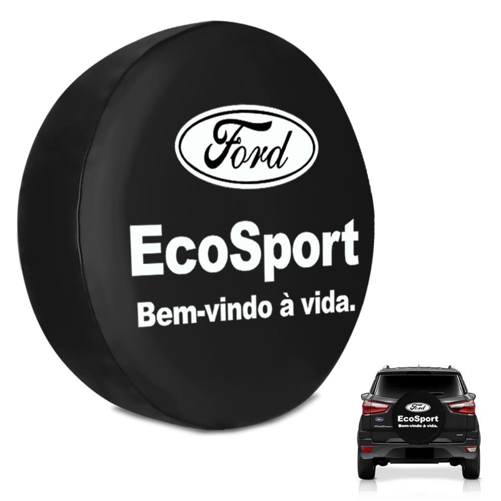 Capa Estepe Ecosport 2003 a 2019 Bem-Vindo à Vida com Cadeado - Imagem zoom