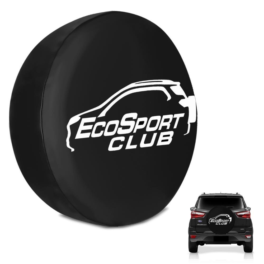 Capa de Estepe Ecosport 2003 a 2021 Club Pvc Com Cadeado - Imagem zoom