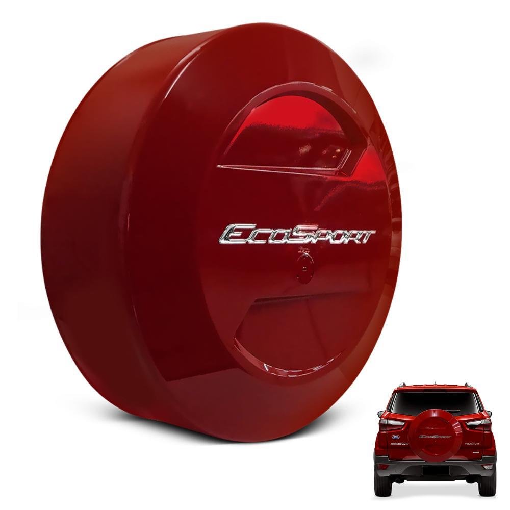 Capa Estepe Ford Ecosport 2003 a 2017 Vermelho Arpoador Bepo - Imagem zoom