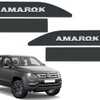 Jogo de Friso Lateral Amarok CD 2010 a 2023 Cinza Indium Alto Relevo - Imagem 5