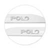Jogo de Friso Lateral Polo 2018 a 2023 Branco Cristal Alto Relevo - Imagem 2
