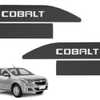 Jogo de Friso Lateral Cobalt 2012 a 2020 Preto Texturizado - Imagem 4