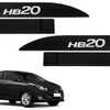 Jogo de Friso Lateral Hb20 2013 a 2024 Preto Onix - Imagem 4