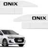 Jogo de Friso Lateral Onix 2013 a 2024 Branco Summit - Imagem 4