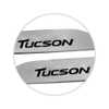 Jogo de Friso Lateral New Tucson 2017 a 2024 Prata Metalico - Imagem 2