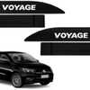 Jogo de Friso Lateral Voyage 2013 A 2023 Preto Ninja - Imagem 4