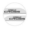 Jogo de Friso Lateral Corolla Cross 2021 A 2024 Branco Polar - Imagem 2