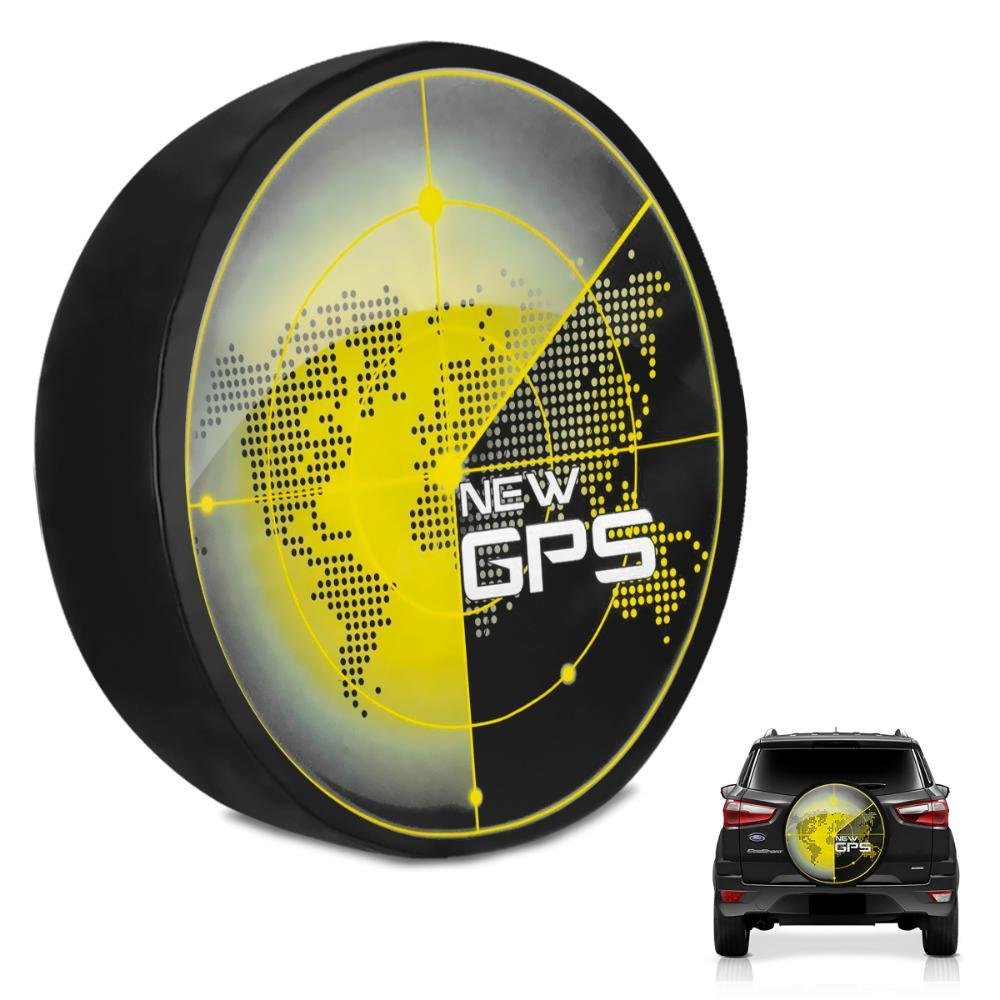 Capa de Estepe Ecosport 2003 a 2019 New GPS Com Cadeado - Imagem zoom