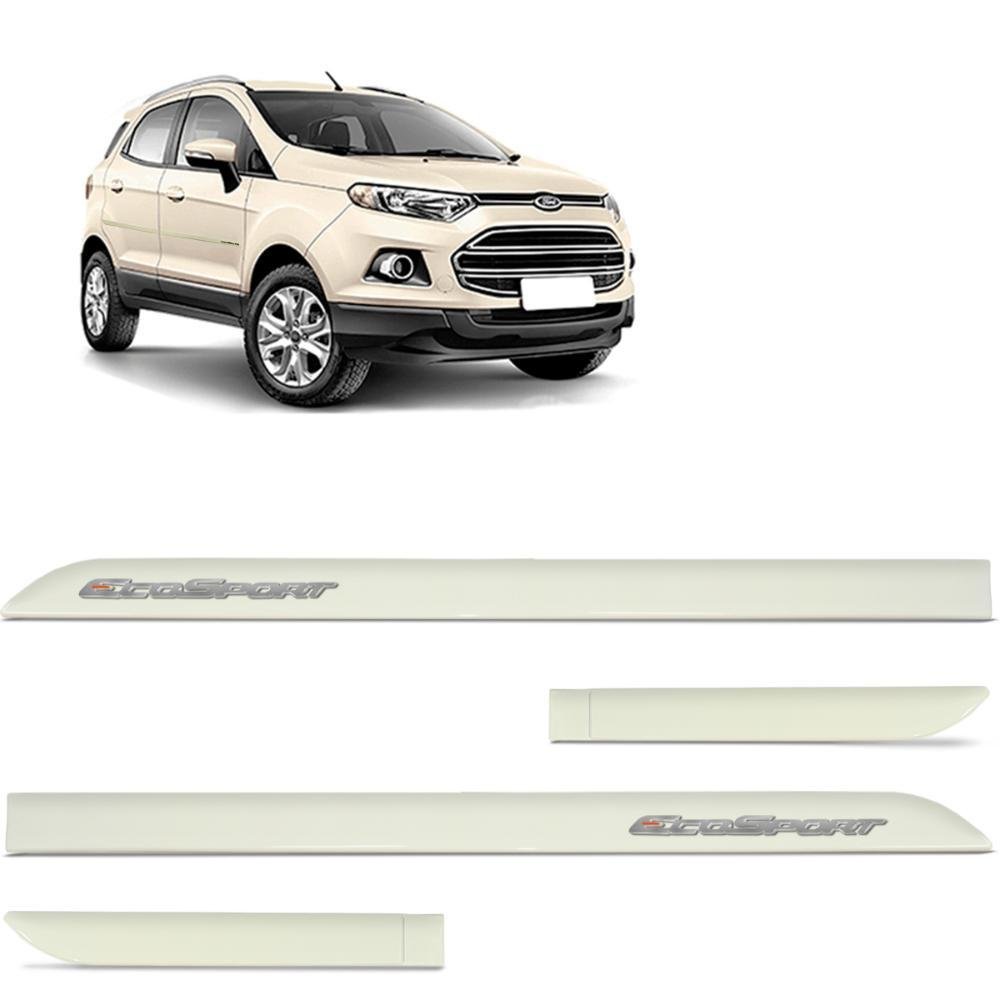 Friso Ecosport 2013 a 2021 Branco Vanilla Alto Relevo - Imagem zoom