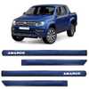 Friso Lateral Amarok 2010 a 2023 Azul Island Sean Car - Imagem 1