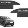 Jogo de Friso Lateral Amarok 2010 a 2023 Preto Texturizado - Imagem 4