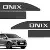 Jogo de Friso Lateral Onix 2012 a 2024 Preto Texturizado - Imagem 4