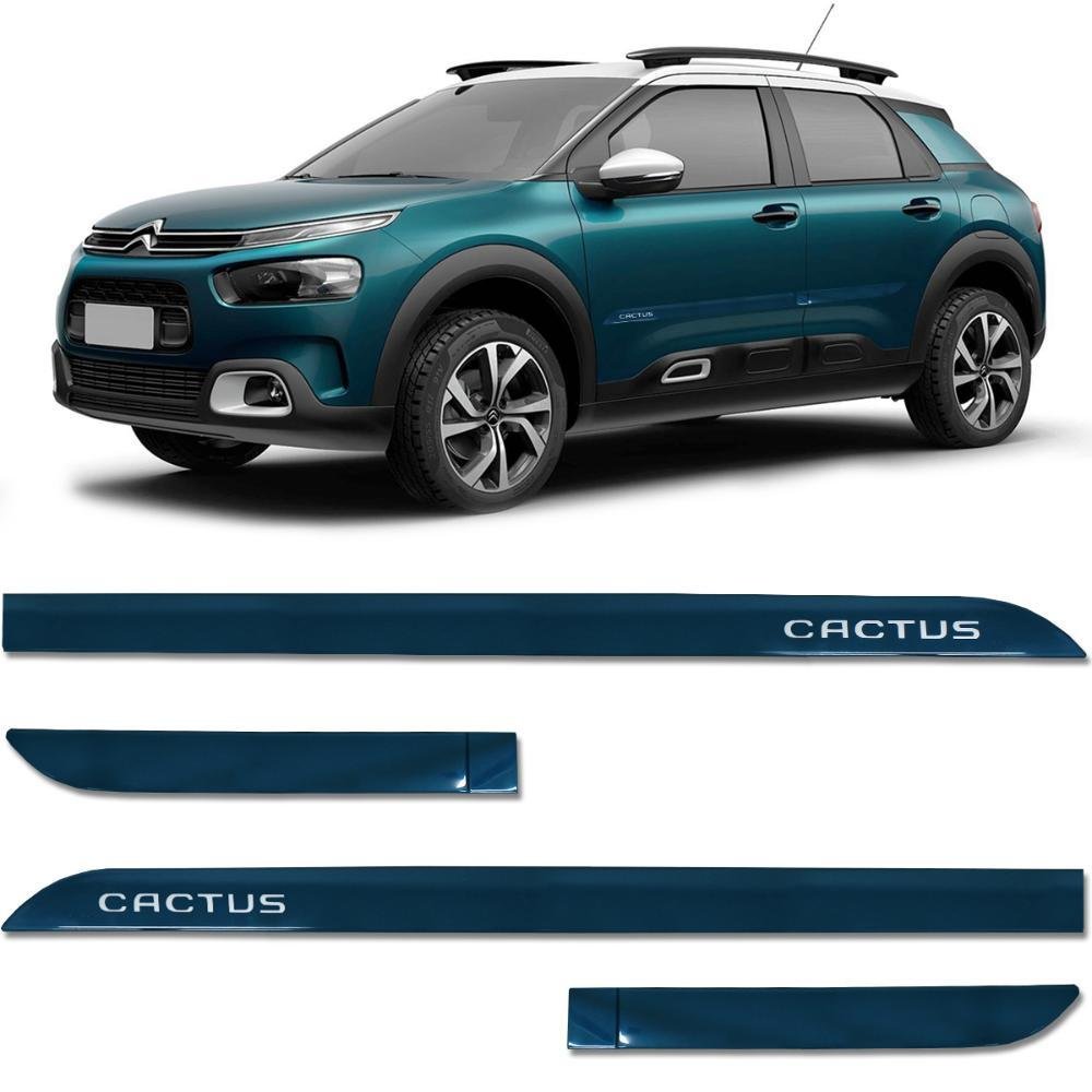 Jogo Friso C4 Cactus 2018 a 2023 Facão Azul Esmeralda - Imagem zoom