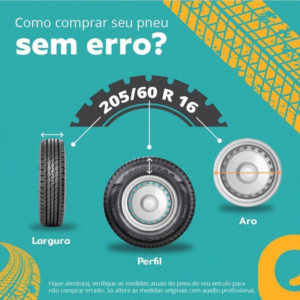 Pneu Aro 15 Goodyear Direction Sport 2 195/55r15 85h - Imagem