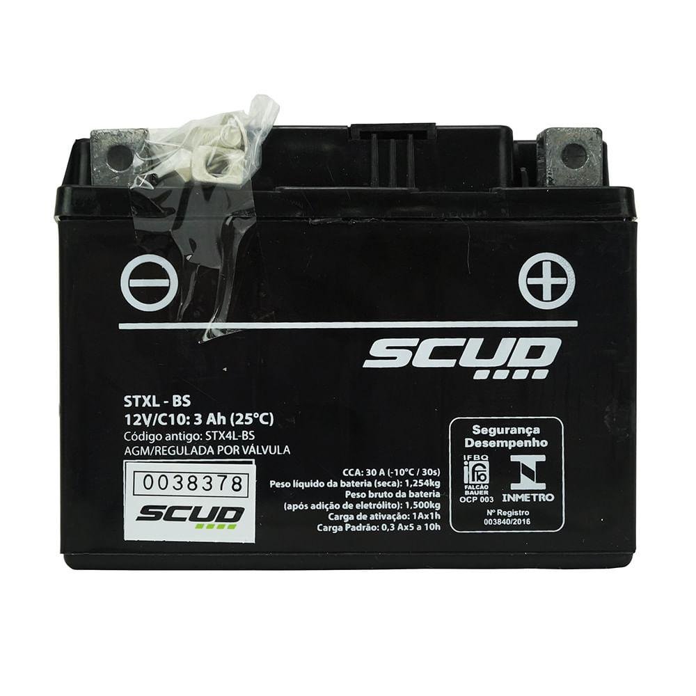 Bateria selada scud 12v 3 bs-SCUD