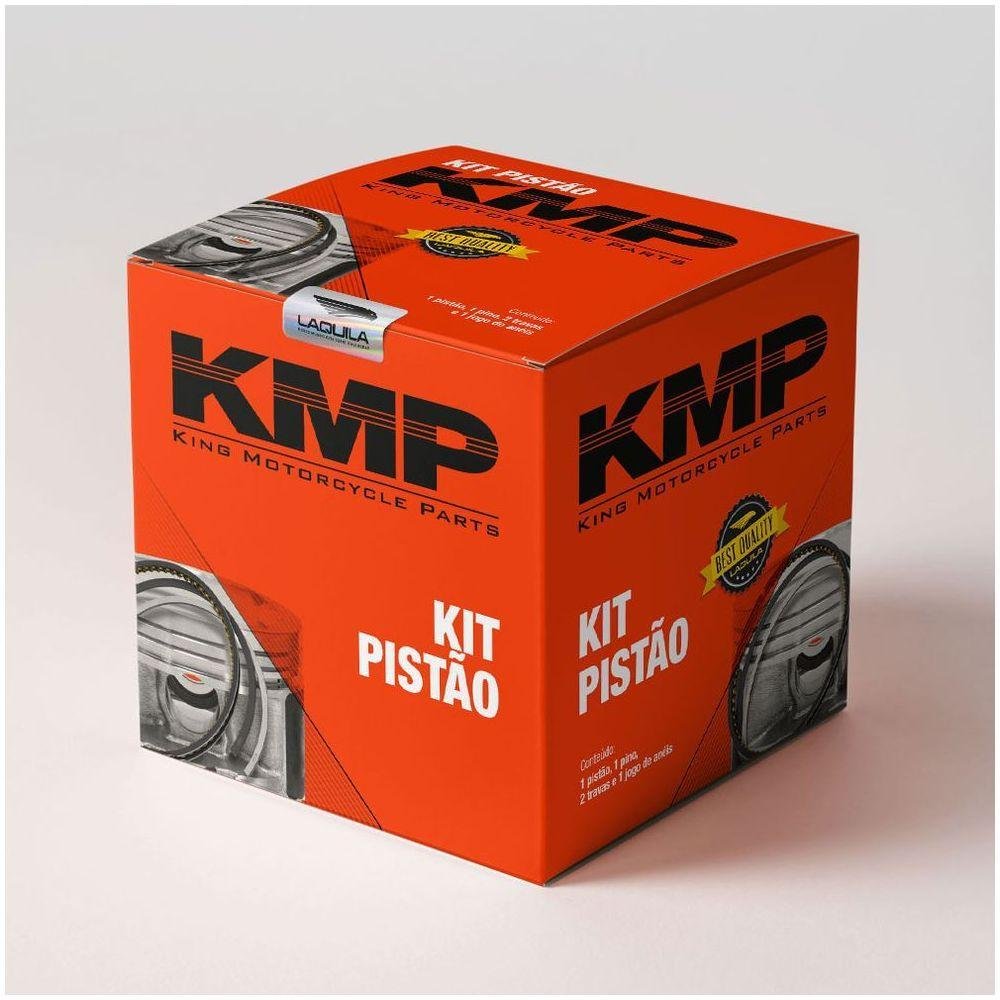 Pistao Kit C/anel Kmp Cg 190cc Std (competicao, Kit Aumento - Imagem zoom