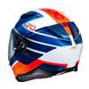 Capacete Hjc F70 Tino Azul Branco E Laranja 56 [f016] - Imagem 3