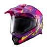 Capacete Texx Cross Carcara Grow Rosa 60 [f016] - Imagem 5