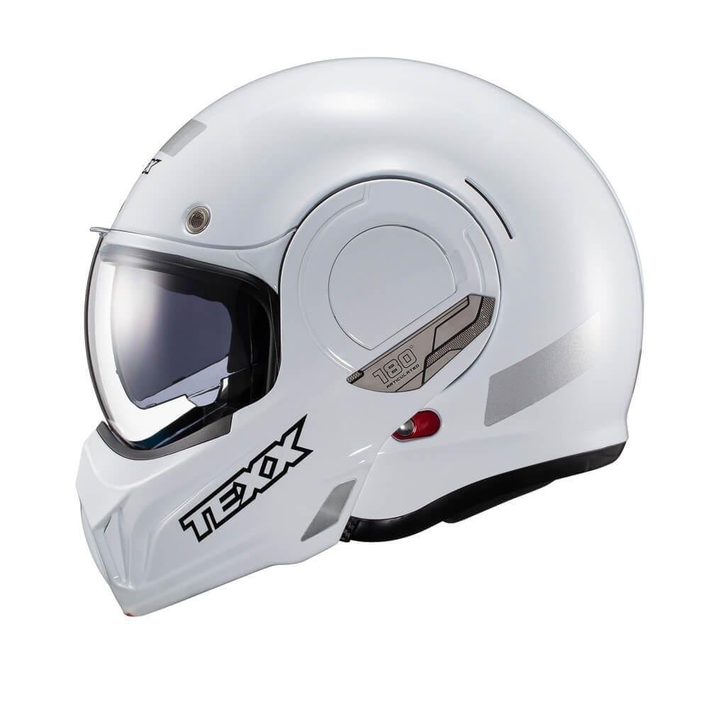 Capacete Texx Esc Stratos 180 Branco Brilho 58 [f016] - Imagem