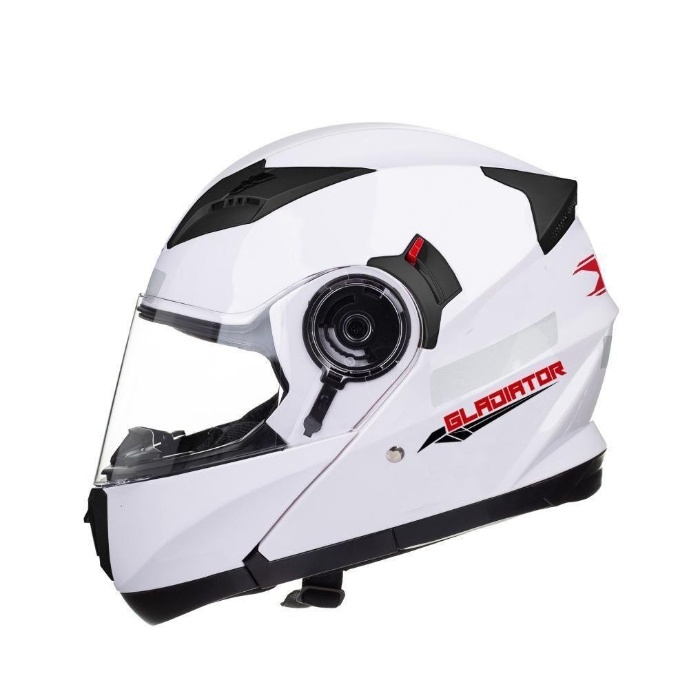 Capacete Texx Escamot Gladiator Branc 56 [f016] - Imagem zoom